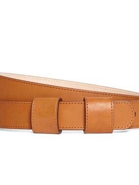 Brooks Brothers Cognac Calfskin Belt